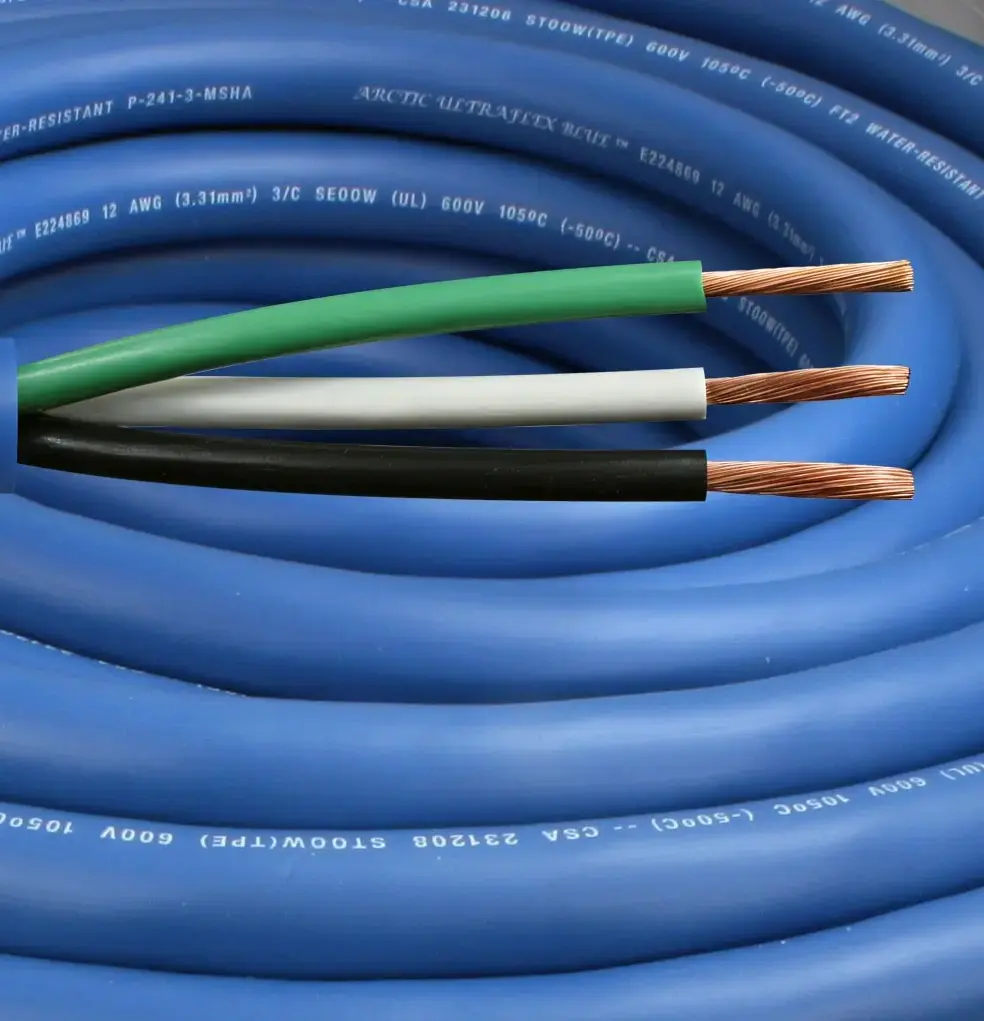Industrial Power Cord Decorative Image